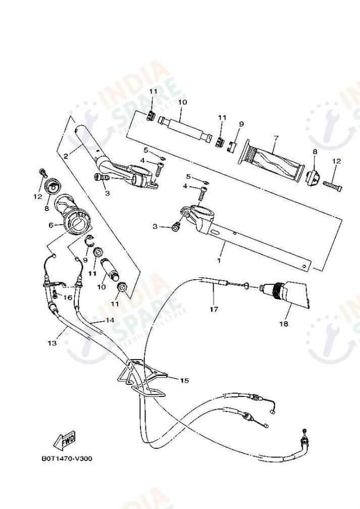 STEERING HANDLE & CABLE